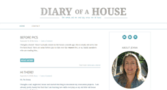 Desktop Screenshot of diaryofahouse.com