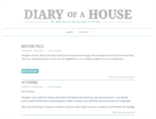 Tablet Screenshot of diaryofahouse.com